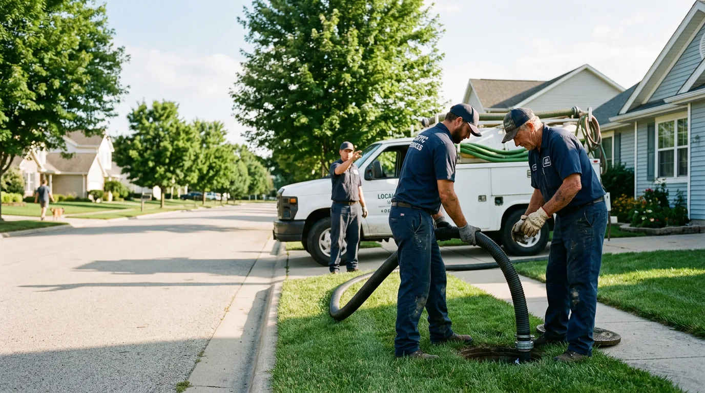 Septic Tank Cleaning in Owensville, OH